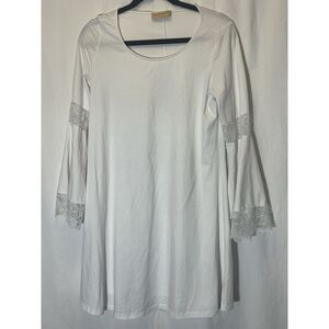White Dress Kate Kasin White Dress Size Medium‎ I22